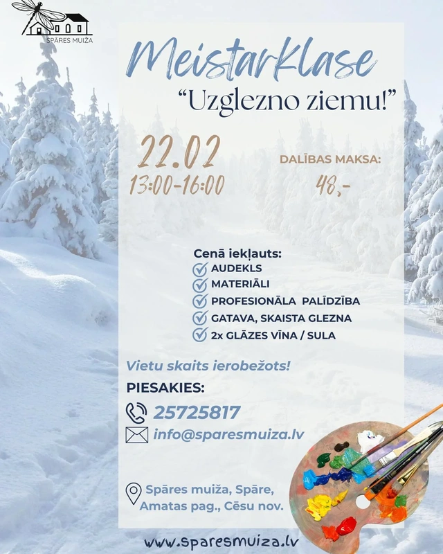 Meistarklase “Uzglezno ziemu!”