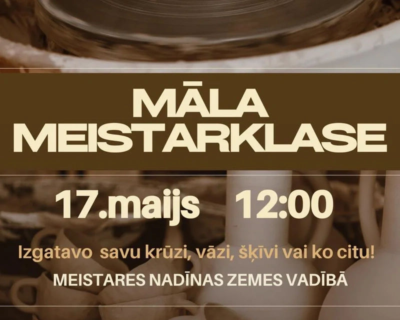 Māla meistarklase Spāres muižā