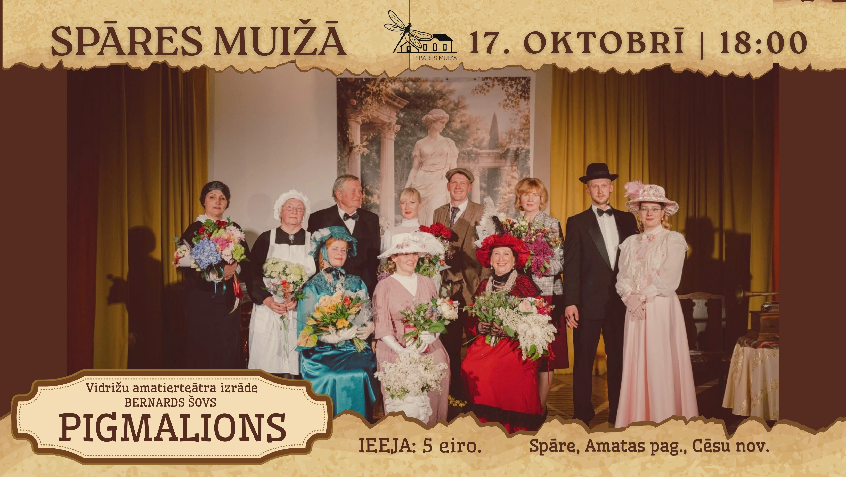 Vidrižu amatierteātris - luga PIGMALIONS